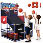 Led Arcade Basketball Game Set W electronic Scoreboard For Kids  Boy 2 Players