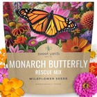 Monarch Butterfly Rescue Mix - Large 1 Ounce 1 Ounce Pouch  11 000 Seeds 