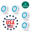 Best 4-pack Deep Pore Replacement Facial Brush Heads For Clarisonic Mia 1 Mia 2