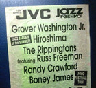 Jazz Festival  96 Poster Grover Washington Jr Hiroshima Rippingtons Crawford