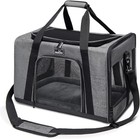 Pet Carrier For Medium Large Cats And Dogs  Dog Carrier Travel Bag With Adequ   