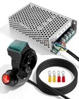 Pwm Dc Motor Speed Controller With 10-50v 60a Controller With Thumb Throttle