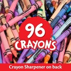 Crayola Crayon Set 96 Ct classroom Must Haves coloring Gift For Kids  Ages 4 