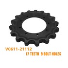 V0611-21112 17 Teeth Sprocket For Kubota Svl90 svl90-2  Svl95  Svl95-2 -9 Holes