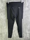 Adidas Leggings Women   s Medium Originals 3 Stripes High Waisted Leggings Black