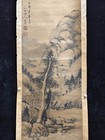 74in Limited Chinese Hand Painting Scroll Landscape By Bada Shanren                        14