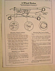 1929 Chevrolet Brake Linage Adjustment Gauge Tool