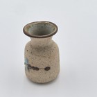 Tonala Mexican Folk Art Pottery Flower Artist Signed Mini Vintage 3 1 2 