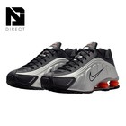 Brand New Nike Shox R4 Shoes Black Red Metallic Silver Hq1988-002 Men s Sizes