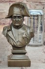 Great French Bust Of Young Napoleon Bonaparte  Ormolu Bronze Sculpture Figurine