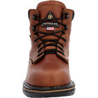 Rocky Ironclad Waterproof Rkk0361 Mens Brown Leather Work   Safety Boots