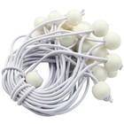 50 Pcs Ball Bungee Cords 6 Inch  Tarp Ball Bungee Ties Heavy Duty Canopy