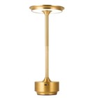 Led Touch Sensor Desktop Night Light Rechargeable Reading Table Lamp Wireless Us