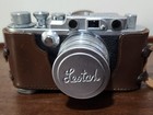 Leotax Showa Optical Rangefinder Camera W  5cm F 1 5 Simlar Lens   Leather Case