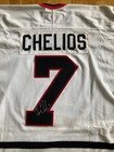 Chris Chelios Signed Autographed Chicago Blackhawks Nike Jersey Bas Pre-cert