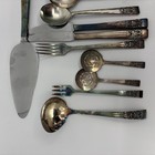 Vintage Silverplate Flatware Serving Utensils Lot Of 15 Community Plate Rogers