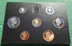 1991 Royal Mint United Kingdom Proof Coin Collection 7 Piece Set Queen Elizabeth
