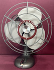 Vintage Westinghouse Fan Electric 10  2 Speed Oscillating Art Deco Works Great