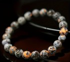 Natural Stone Beaded Stretch Bracelet Round Bead Unisex Fashion Jewelry 8mm