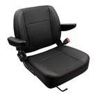 Universal Forklift Seat Tractor Seat Riding Mower Seat With Armrest   Safe Belt