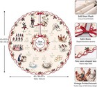 48 Inch Vintage 12 Day Of Christmas Tree Skirt