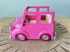 Li l Woodzeez Pink Camper Car Toy Vacation Vehicle Woodzies Battat Rv Euc