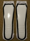 Kickpads Wrestling Gear White With Black Outline - Trunks Tights Kneepads  New 