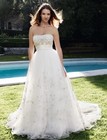 Casablnca Bridal Wedding Gown Dress Size 6 Style 2035 Soft Sweetheart Baby Doll