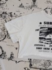 H m White Cropped Graphic T-shirt Surf  n Go Pacific Beach Contest Size M