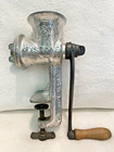 Vintage Keystone Manual Hand Crank Cast Metal Meat Grinder 20 Boyertown