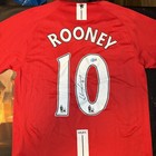 Wayne Rooney Signed Manchester United Jersey Becket Certified
