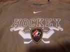 Vintage 90 s Nike Center Swoosh Bauer Team Canada Hockey L s T-shirt Made Usa Xl
