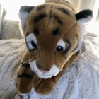 Animal Alley Toys R Us Vintage Bengal Tiger Cub Plush 17  Stuffed Laying W  Tag