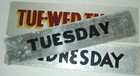 Movie Poster Date Strips - Postpaid 