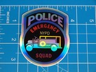 Nypd Emergency Squad 3  Holographic Decal