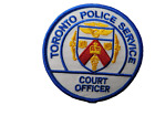 Metropolitan Toronto  Police Court Officer Vintage Patch Shoulder Ontario Canada