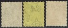 Falkland Islands 1921 Kgv 2d 3d And 6d Wmk Multi Script Ca