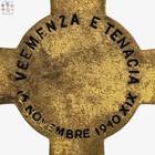 1943 Wwii Italian 11th Army Cross Medal Veemenza E Tenacia 16 Novembre 1940 Xix