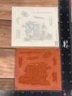 Stampin  Up  156607 Feels Like Home Clear Mounted Rubber Stamp Set Bicycle Door