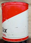 Vintage 1 Gallon Phillips 66 Motor Oil Sixty - Six - Metal Can - Bartlesville Ok