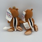 Disney Store Chip   Dale Chipmunks Mini Plush Bean Bag Stuffed Animal New W  Tag