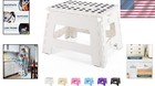 Folding Step Stool With Anti-slip Base  9   Height  Ideal For Kids And Adults