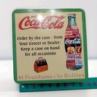 Coca-cola Puzzle Bottle Shaped 500 Pc Collectible Tin Preowned Good Condition
