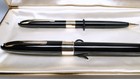 Vintage Sheaffer Snorkel Pen   Pencil Set In Original Sheaffer s Case Box