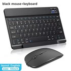 Bluetooth Wireless Keyboard And Mouse Rechargeable For Mobile Phones Tablet Etc 