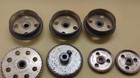 Vintage Meccano Erector Set Brass Wheel Gear  Disc And Pulley Lot Of 15