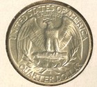 1953-s Washington Quarter - San Francisco - 90  Silver - 25c - Uncirculated
