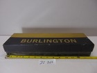 Vintage Burlington Socks Box Only Display Brown 1 2 Dozen Balfour Advertising