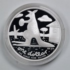 Australia 2008  1 Artist Series 1oz 999 Silver Kangaroo Proof Coin