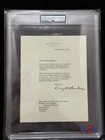 1953 President Dwight D  Eisenhower Typed White House Letter Signed Psa dna